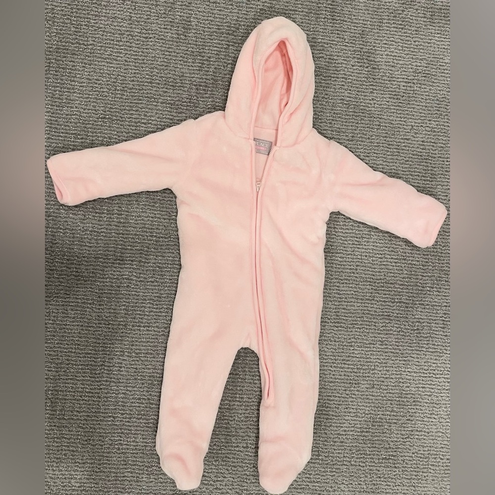 NWOT The Children’s Place Pink 3-6 Month Baby Girl Baby Bunting